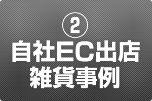 ECコンサルティング事例 自社EC出店 雑貨事例