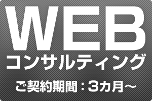 WEBコンサルティング ご契約期間3か月~